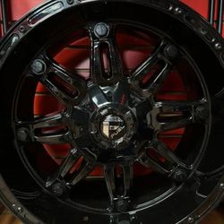 Rims. Blacked out and built to turn heads