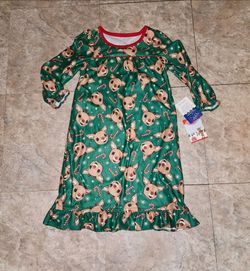 Rudolph the red nose reindeer Christmas 🎄 pj dress new