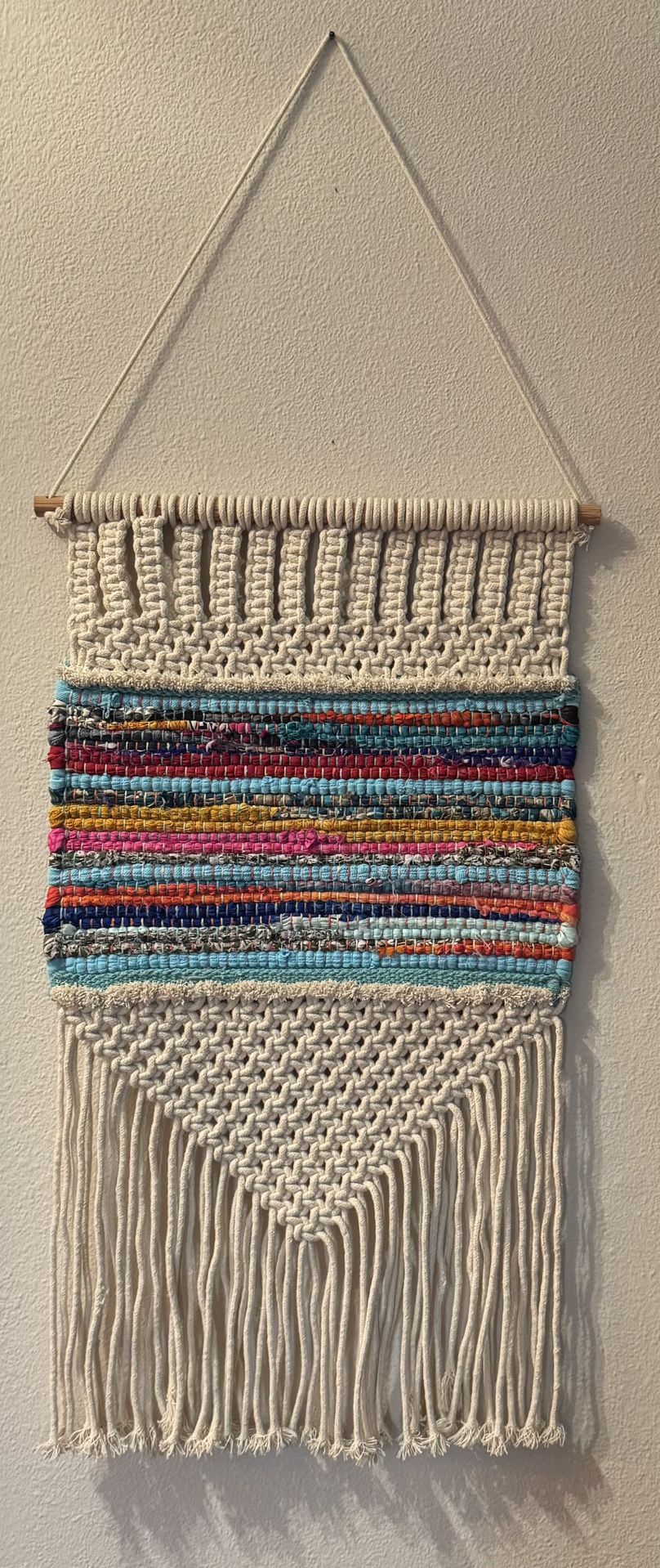 Woven Macrame Hanging Tapestry just $8