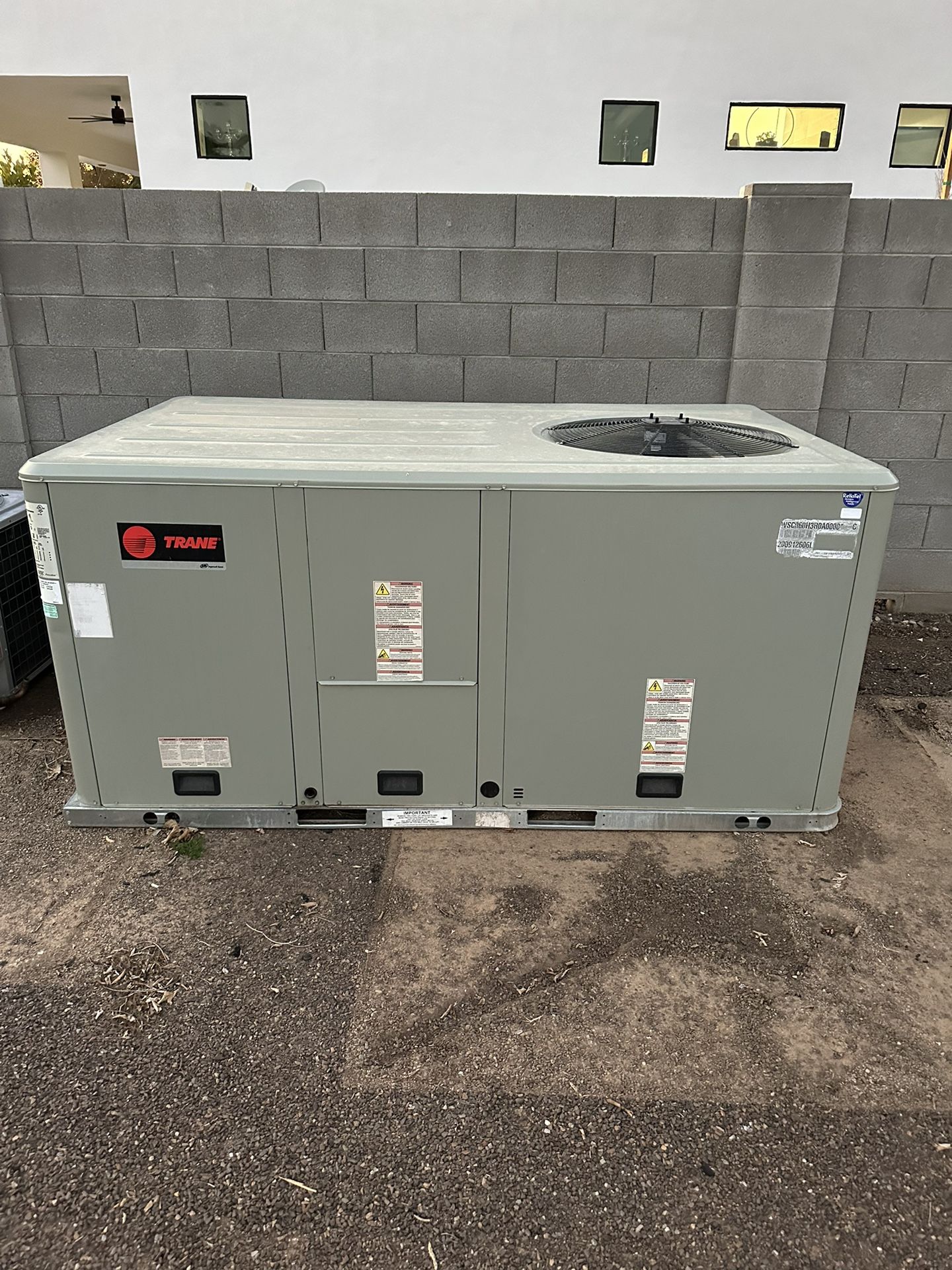 Trane 5 Ton Heat Pump Package Unit