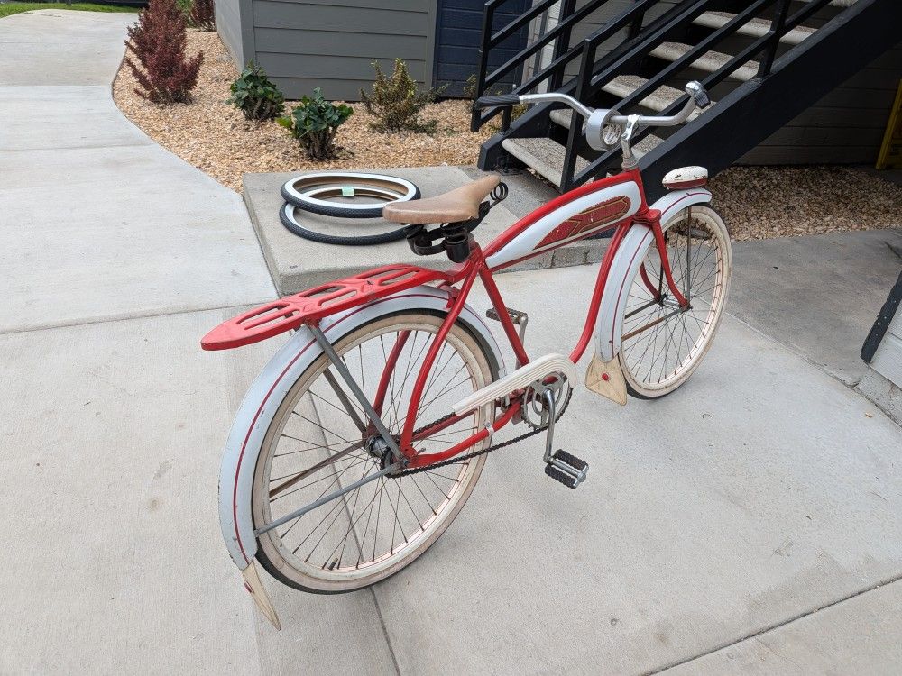 Hawthorne Skip Tooth Pre war Beach Cruiser