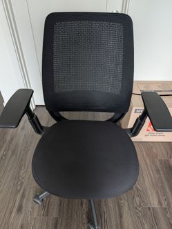 Steelcase Series 2 Office Chair, Black, 3D Microknit