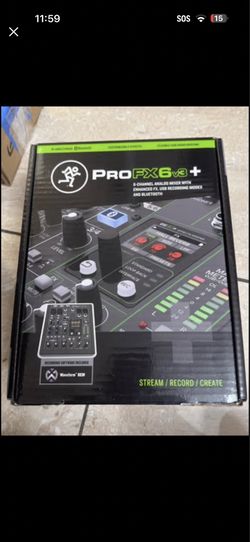 Mackie Profxv6+ mixer (PLUS VERSION)