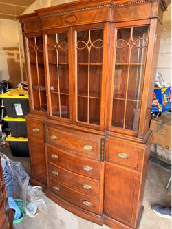 Vintage Wood Cabinet