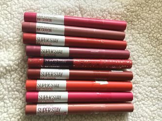 New Maybelline Superstay ink crayon lipstick