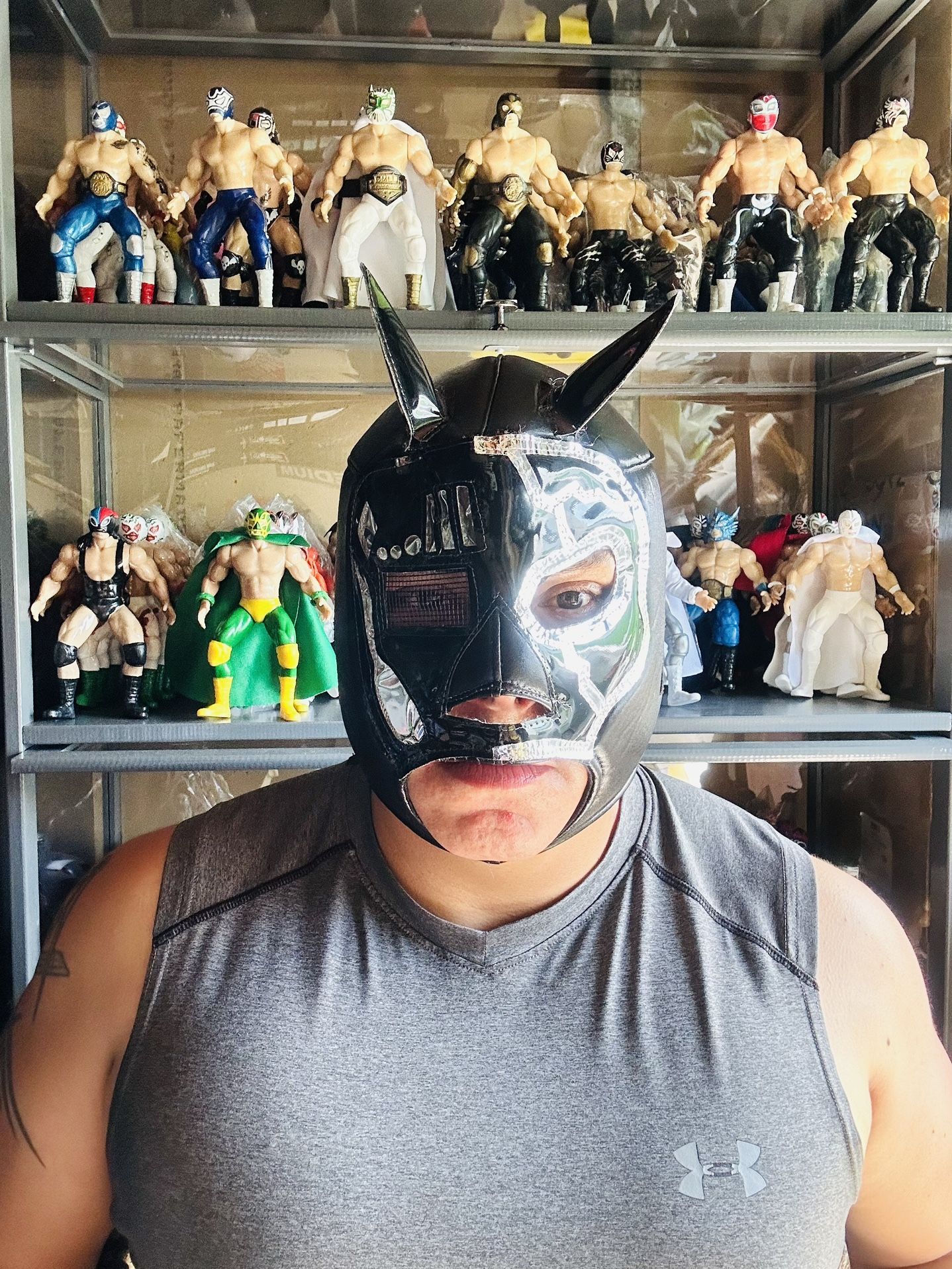 Cibernetico Lucha Libre Mask Mexican Wrestling Adult Luchador Costume  Luchadores