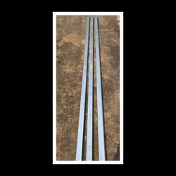 130 FT Galvanized Drip Edge Flashing - 13 Pieces - $50 (New Old Stock)