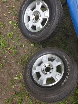 Ford F-150 and maybe other ford rims & tires 17"