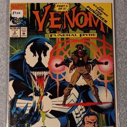 Comic Of Venom Funeral Pyre