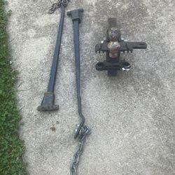 Weight distribution hitch