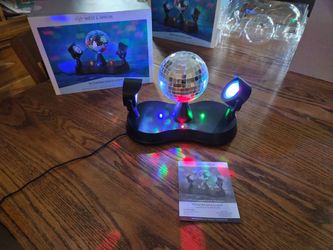 Brand New in box West & Arrow Rotating Disco Light, $10 each 10 available