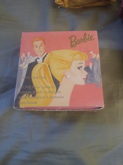 Limited Edition Pretty And Pink Fossil Barbie Watch 1994