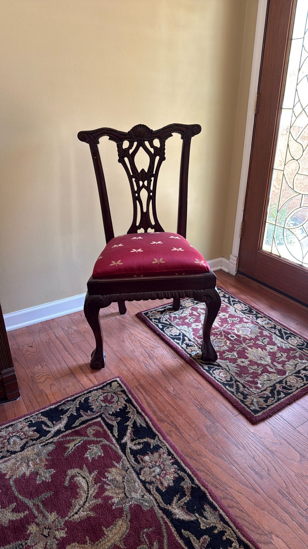 Chinese Chippendale Mahogany Chairs