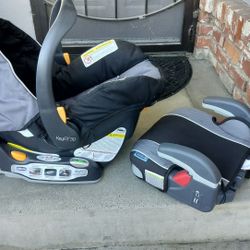 Keyfit 30 and booster seat  15 