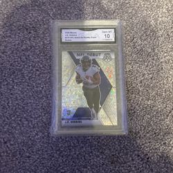 Jk Dobbins Prizm Rookie 2020 Mosaic GEM MINT 10