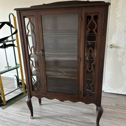 Antique Curio Cabinet