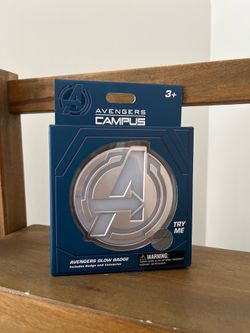 Avengers glow badge