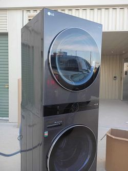LG washer and dryer