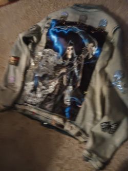 Grimm Reaper Jean Jacket