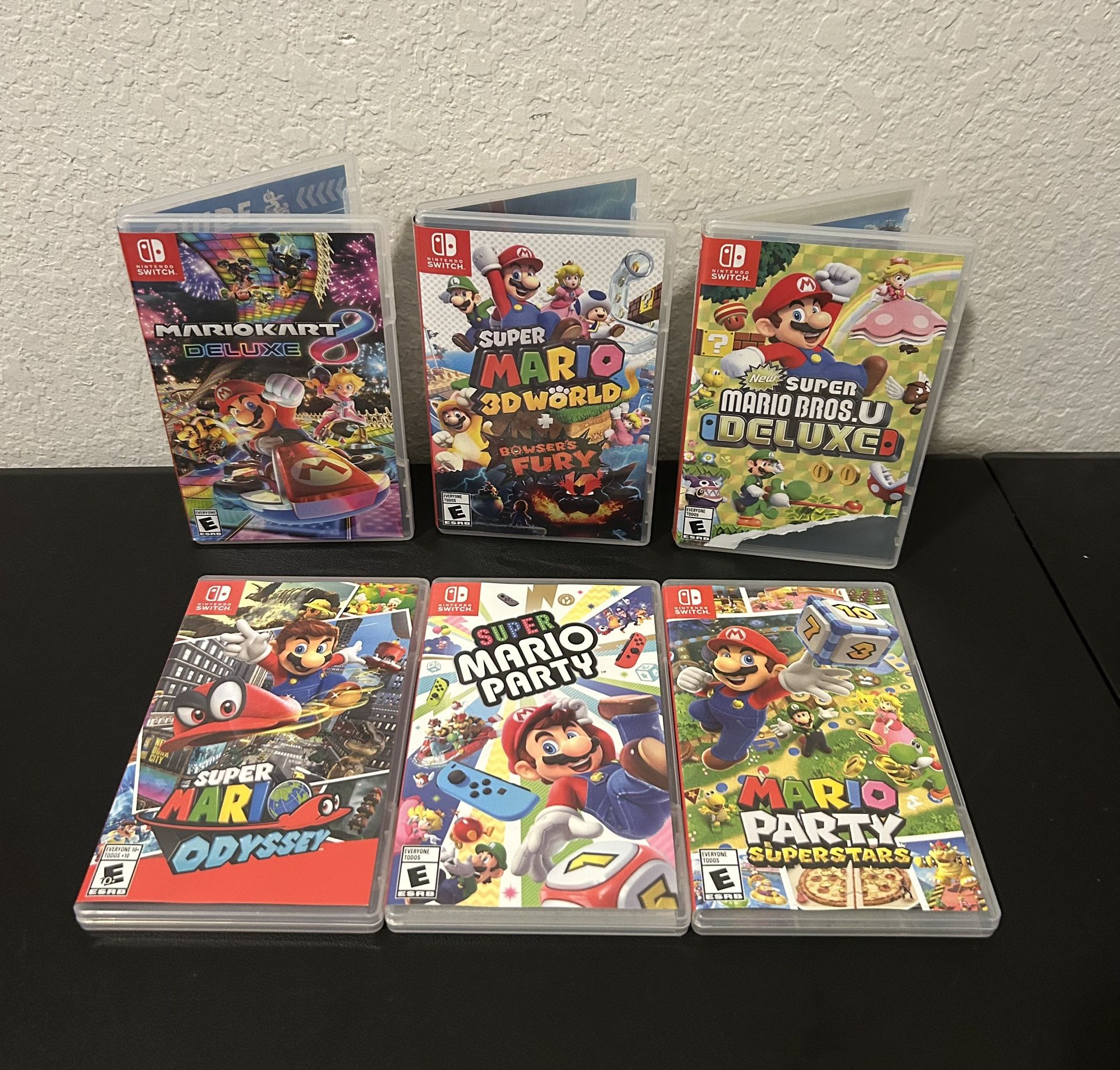 Nintendo Switch Mario Games *Prices in Description*