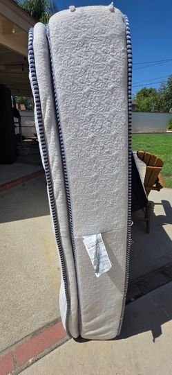 Queen Mattress and Metal Frame
