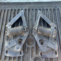 65 66 Mustang Hood Hinges With Springs 