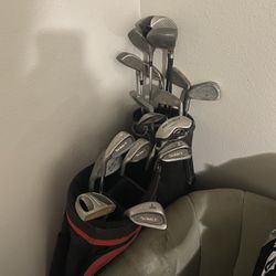 Golf clubs left handed.. Must GO!