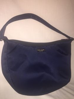 Kate spade nylon purse navy blue