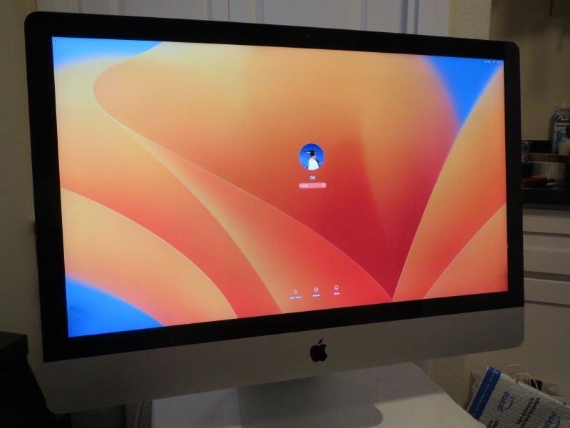 iMac 27inch (2017) 5K. Factory Reset 