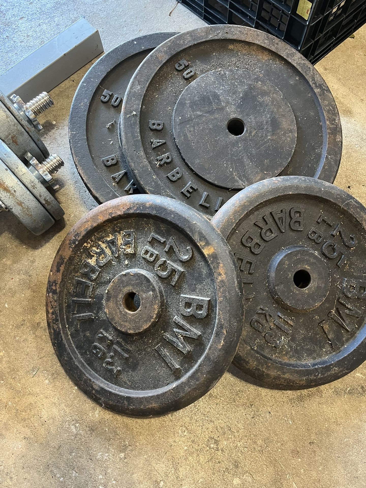 Barbell Weights 1” Hole