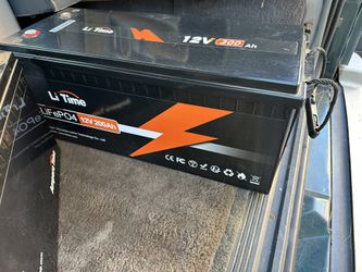 12v 200 aH Battery. Never Used. 