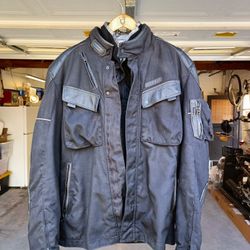 SIDI DUCATI black Jacket w-zip In Liner 