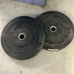 Diamond Pro 45lbs bumper plates