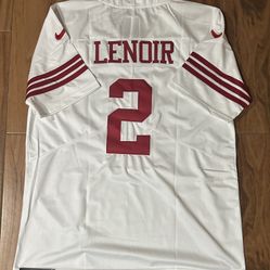 49ers Lenoir White Mens Small