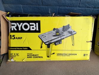 ROUTER TABLE RYOBI 