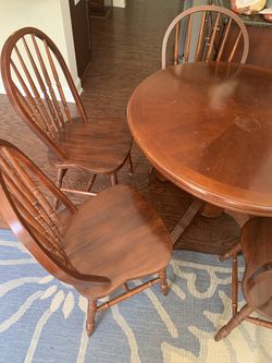 Dining table with 4 chairs