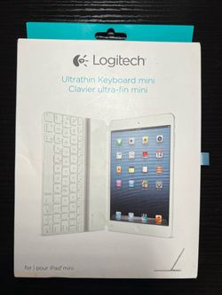 Logitech Ultrathin Keyboard mini for iPad mini White Bluetooth