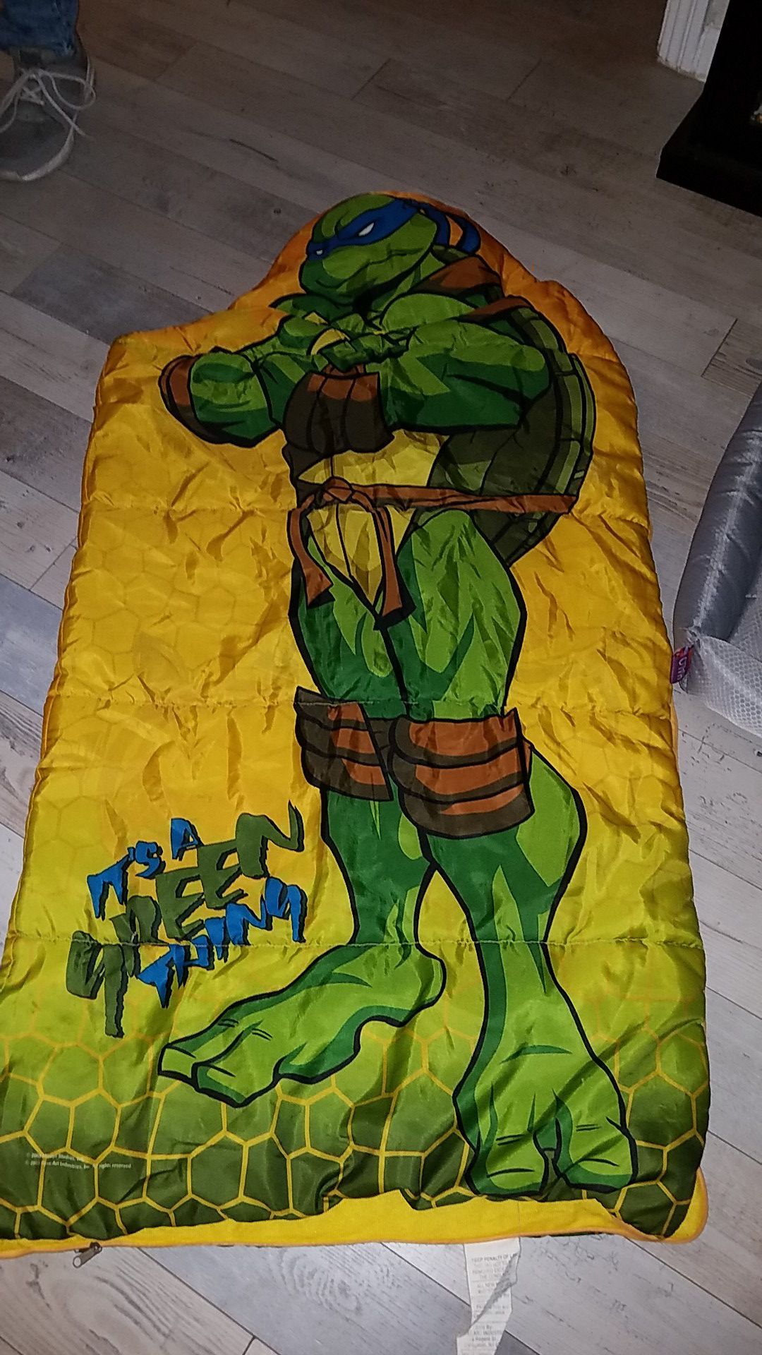 Ninja Turtle sleeping bag