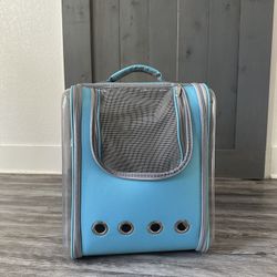 Blue Pet Carrier