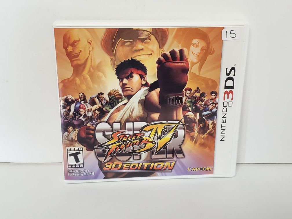 Nintendo 3ds Super Street Fighter IV