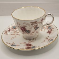 Minton Ancestral demi Tea Cup And Saucer Set