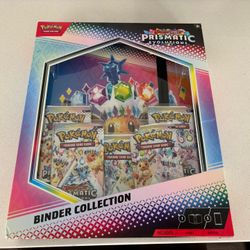 Pokémon Trading Card Game: Scarlet & Violet-Prismatic Evolutions Binder Collection