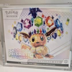 Pokemon Etb Box Acrylic Case Brand New