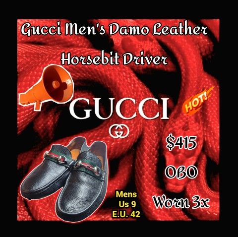 "Authentic Gucci Loafers" [~Negotiations Start@ $350~]