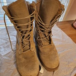 ALTAMA, botas de piel color color marron coyote ( Exelente condicion )