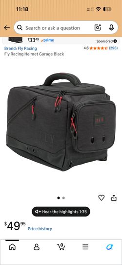 Fly Racing helmet bag