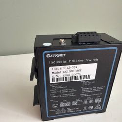 Gztknet Industrial 8 Port Ethernet Switch