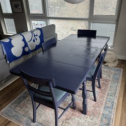 Dining table with 4 chairs
