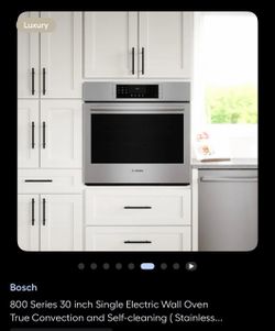Bosch 800 Series 30" Single Electric Wall Oven