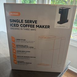 Single Serve Iced Coffee Maker 